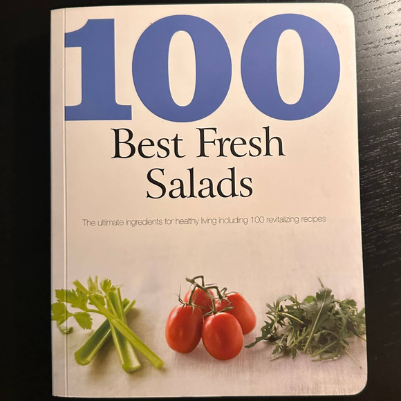 Book Salads 100 Best Fresh Salads New - Picture 1 of 8